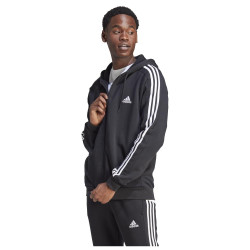 Adidas Ανδρική ζακέτα Essentials Fleece 3-Stripes Full-Zip Hoodie